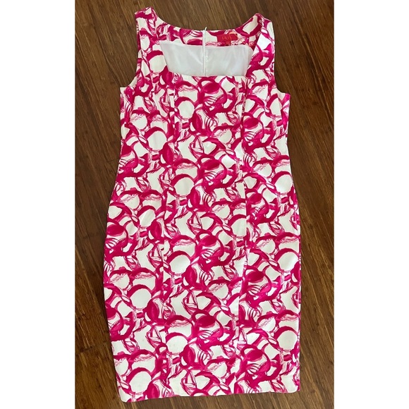 Italian Pink and White Dress - Picture 6 of 12